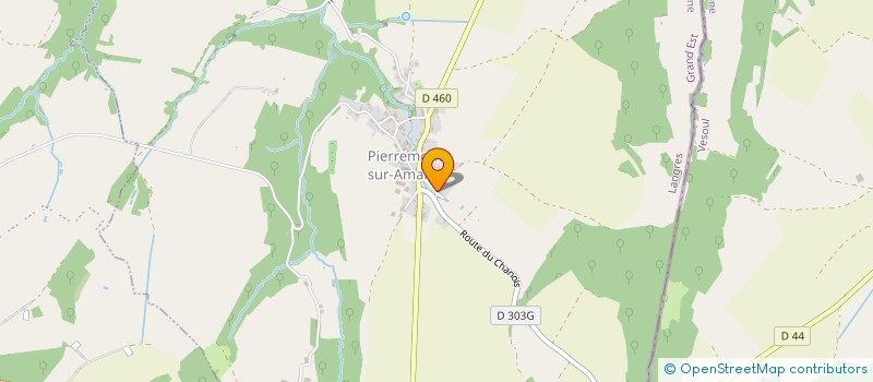 localisation de l'entreprise MONSIEUR THIERRY LINOTTE à PIERREMONT-SUR-AMANCE