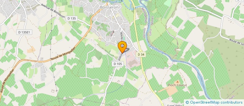 localisation de l'entreprise MONSIEUR THIERRY LION  BOISSERON