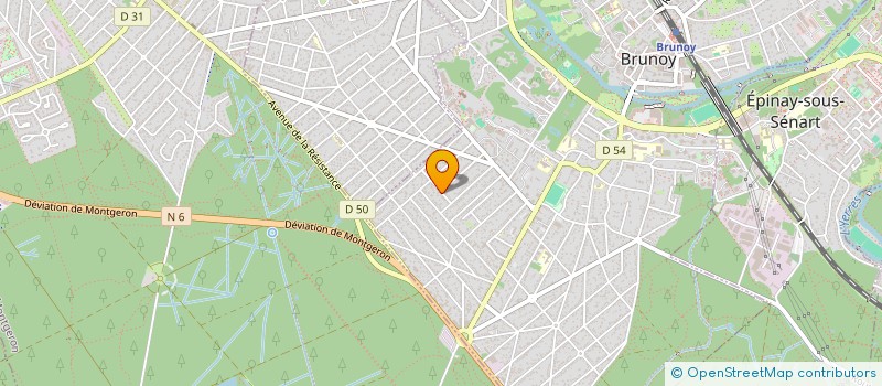 localisation de l'entreprise MONSIEUR THIERRY LIPS  BRUNOY