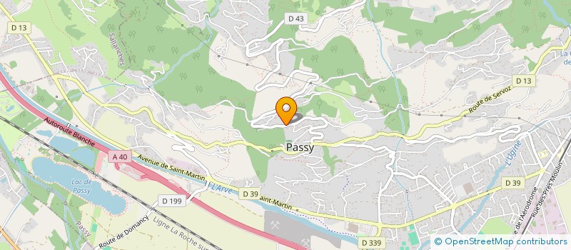 localisation de l'entreprise MONSIEUR THIERRY LISCI  PASSY