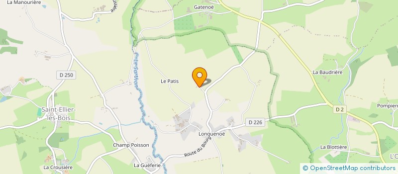 localisation de l'entreprise MONSIEUR THIERRY LIZOT à L'OREE-D'ECOUVES