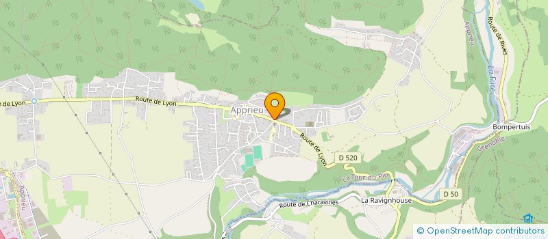 localisation de l'entreprise MONSIEUR THIERRY LLORCA  APPRIEU