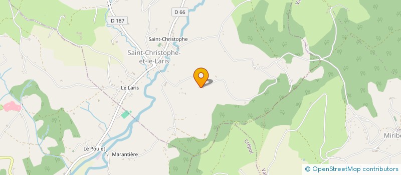 localisation de l'entreprise MONSIEUR THIERRY LO CICERO à SAINT-CHRISTOPHE-ET-LE-LARIS
