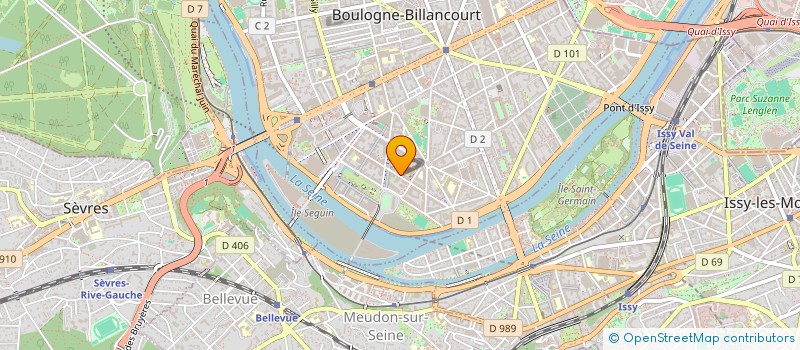 localisation de l'entreprise MONSIEUR THIERRY LOCHON à BOULOGNE-BILLANCOURT