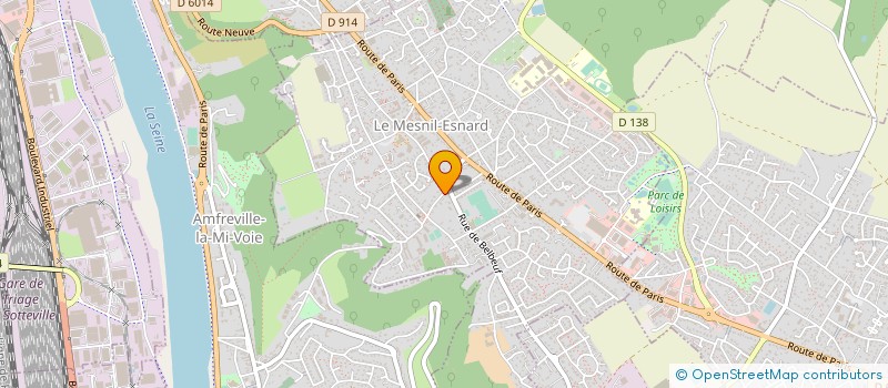 localisation de l'entreprise MONSIEUR THIERRY LOCQUENEAUX  LE MESNIL-ESNARD