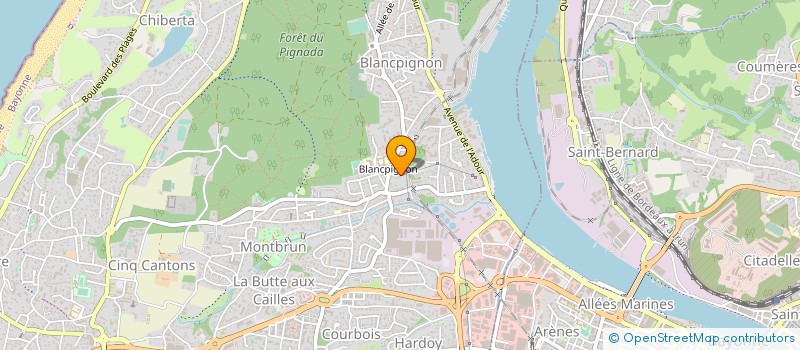 localisation de l'entreprise MONSIEUR THIERRY LODO  ANGLET