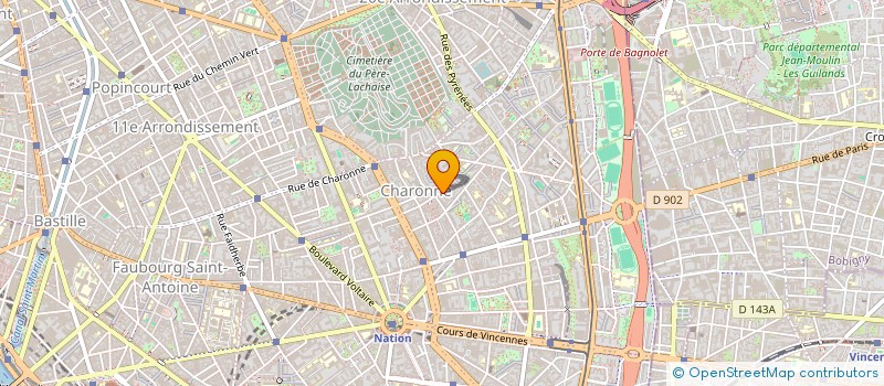 localisation de l'entreprise MONSIEUR THIERRY LOGEAIS  PARIS