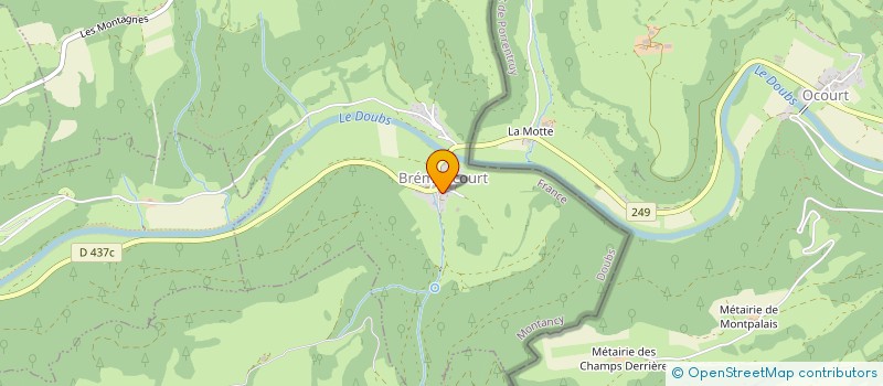 localisation de l'entreprise MONSIEUR THIERRY LOICHOT à MONTANCY