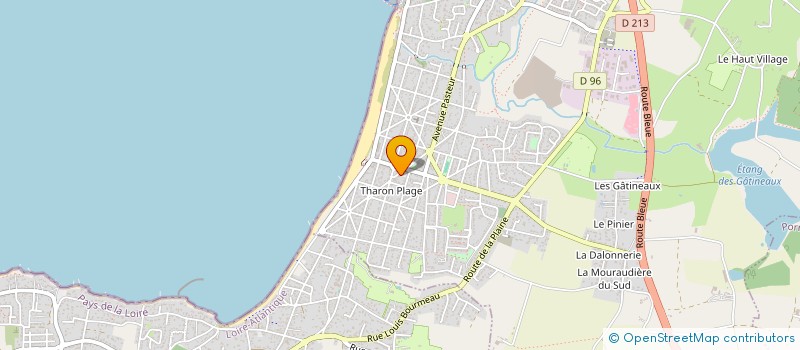 localisation de l'entreprise MONSIEUR THIERRY LOIRAT  SAINT-MICHEL-CHEF-CHEF