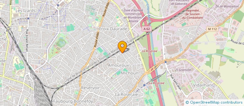localisation de l'entreprise MONSIEUR THIERRY LOMBARD à TOULOUSE