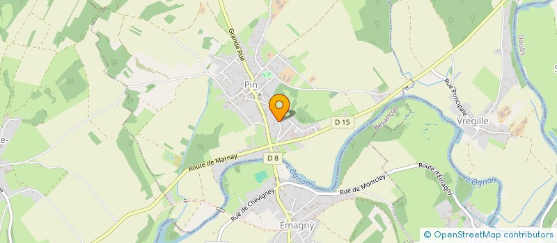 localisation de l'entreprise MONSIEUR THIERRY LONCHAMPT  PIN