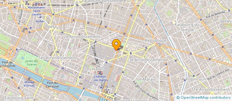 localisation de l'entreprise MONSIEUR THIERRY LONGE à PARIS