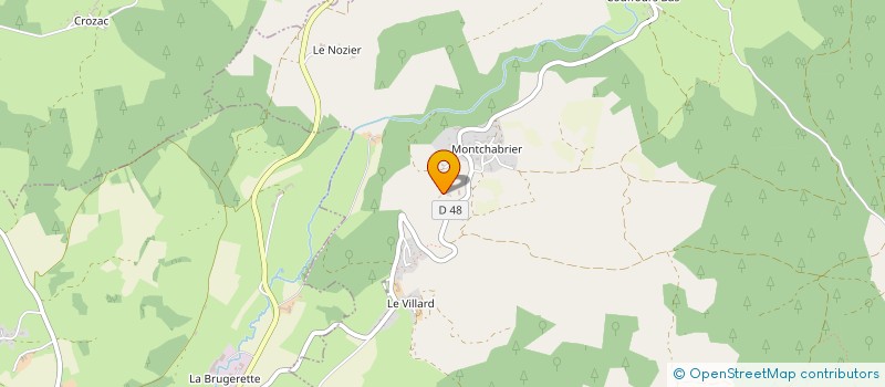 localisation de l'entreprise MONSIEUR THIERRY LONJON à PAULHAC-EN-MARGERIDE
