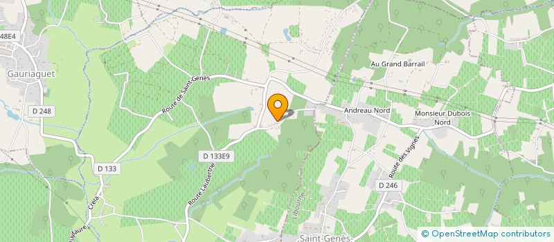 localisation de l'entreprise MONSIEUR THIERRY LOPEZ  VERAC