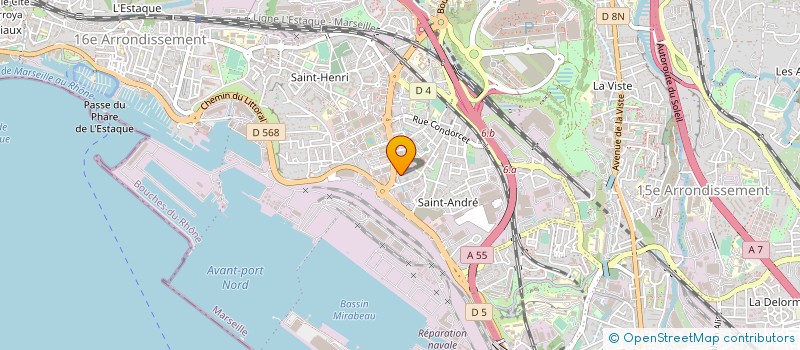 localisation de l'entreprise MONSIEUR THIERRY LOPEZ à MARSEILLE