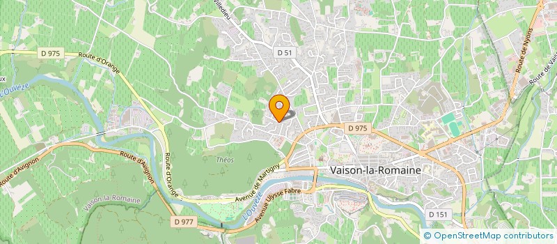 localisation de l'entreprise MONSIEUR THIERRY LOPEZ  VAISON-LA-ROMAINE