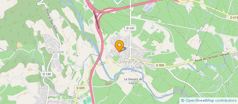 localisation de l'entreprise MONSIEUR THIERRY LOPEZ à CEYRAS