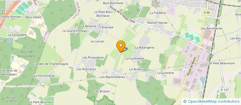 localisation de l'entreprise MONSIEUR THIERRY LORION à THURE