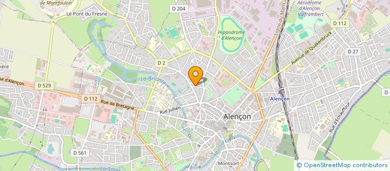 localisation de l'entreprise MONSIEUR THIERRY LORIOT à ALENCON