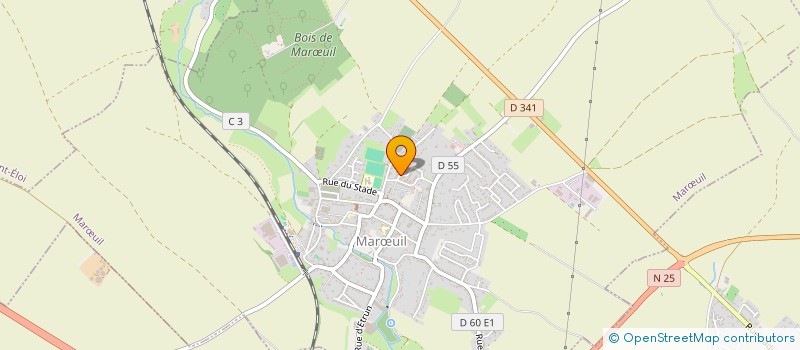 localisation de l'entreprise MONSIEUR THIERRY LORTHIOIR  MARUIL