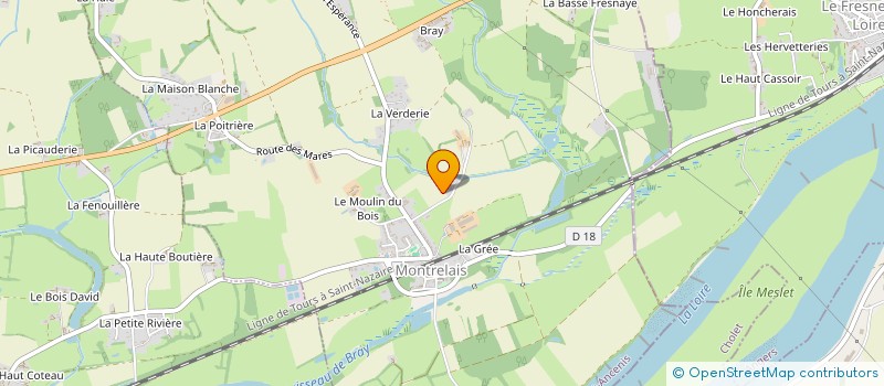 localisation de l'entreprise MONSIEUR THIERRY LOUIS à MONTRELAIS