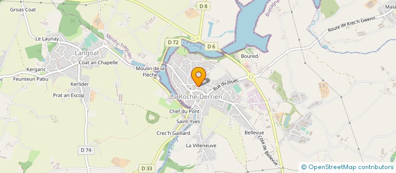 localisation de l'entreprise MONSIEUR THIERRY LOUIS ANDRE GOURHANT  LA ROCHE-JAUDY