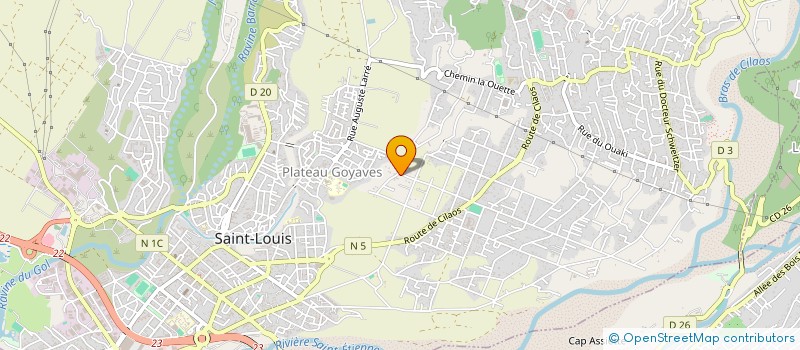 localisation de l'entreprise MONSIEUR THIERRY LOUIS MOELLON  SAINT-LOUIS