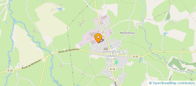 localisation de l'entreprise MONSIEUR THIERRY LOURSEAU  VILLEFRANCHE-D'ALLIER