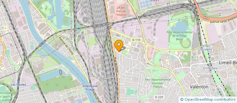 localisation de l'entreprise MONSIEUR THIERRY LUCINA à VILLENEUVE-SAINT-GEORGES