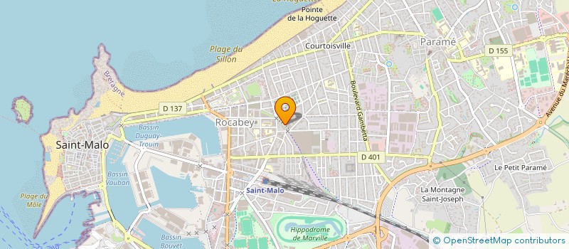 localisation de l'entreprise MONSIEUR THIERRY LUGBULL  SAINT-MALO
