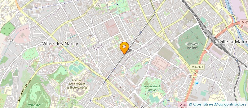 localisation de l'entreprise MONSIEUR THIERRY LULLO  NANCY