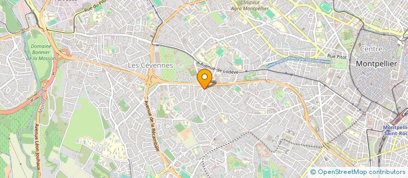 localisation de l'entreprise MONSIEUR THIERRY MADEROU à MONTPELLIER
