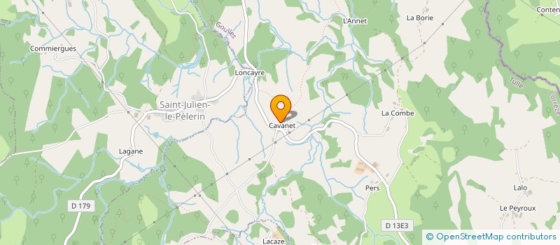 localisation de l'entreprise MONSIEUR THIERRY MADRIGNAC  GOULLES