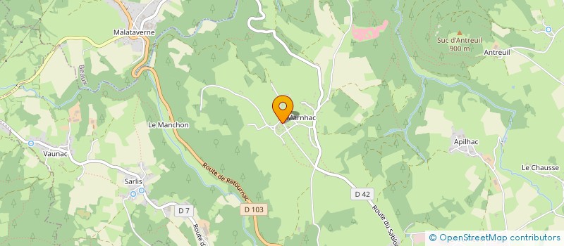 localisation de l'entreprise MONSIEUR THIERRY MAERTENS  VALFF