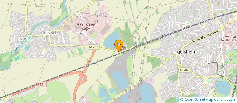 localisation de l'entreprise MONSIEUR THIERRY MAHON  HOLTZHEIM