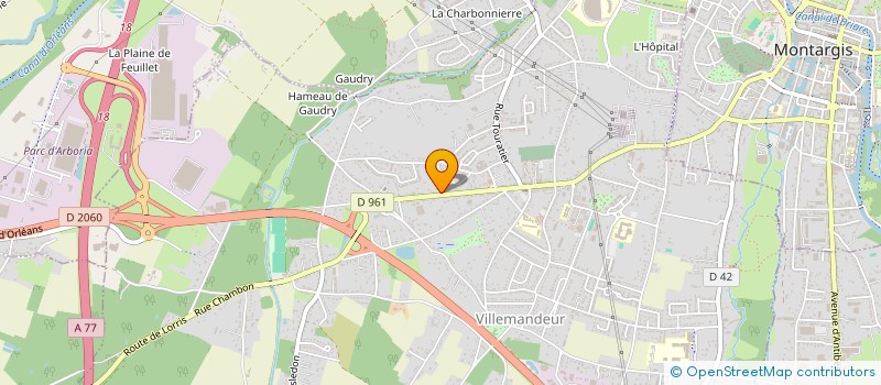 localisation de l'entreprise MONSIEUR THIERRY MAIGRET à VILLEMANDEUR