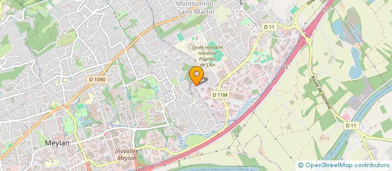 localisation de l'entreprise MONSIEUR THIERRY MAILLOT  MONTBONNOT-SAINT-MARTIN