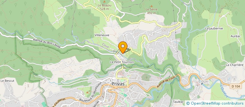 localisation de l'entreprise MONSIEUR THIERRY MAILLY  COUX