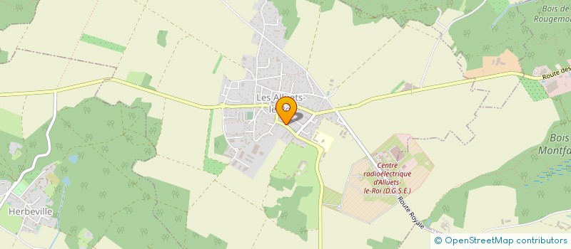 localisation de l'entreprise MONSIEUR THIERRY MAINGRE  LES ALLUETS-LE-ROI