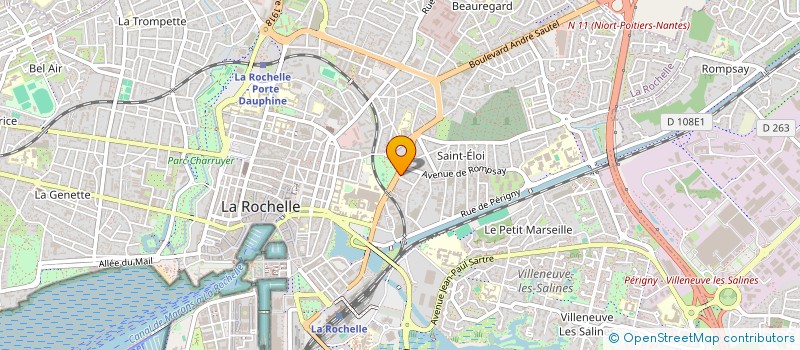localisation de l'entreprise MONSIEUR THIERRY MAITRE à LA ROCHELLE