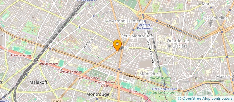 localisation de l'entreprise MONSIEUR THIERRY MAJOREIL  PARIS