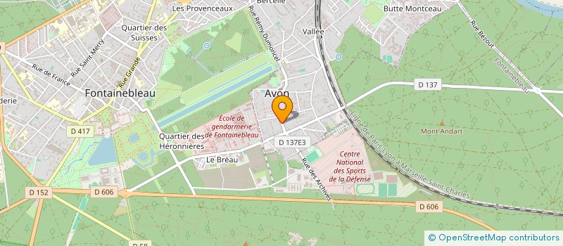 localisation de l'entreprise MONSIEUR THIERRY MALET à AVON