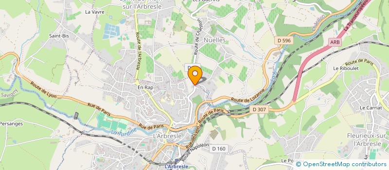 localisation de l'entreprise MONSIEUR THIERRY MALFONDET  SAINT-GERMAIN-NUELLES