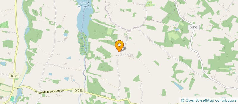 localisation de l'entreprise MONSIEUR THIERRY MALICORNE  MONTESQUIOU