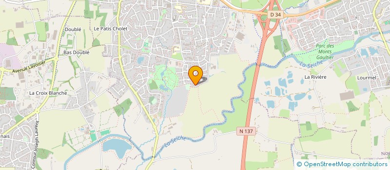 localisation de l'entreprise MONSIEUR THIERRY MALLET  CHARTRES-DE-BRETAGNE