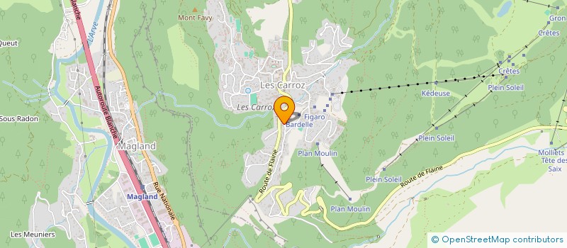 localisation de l'entreprise MONSIEUR THIERRY MALLEVRE  CHATILLON-SUR-CLUSES