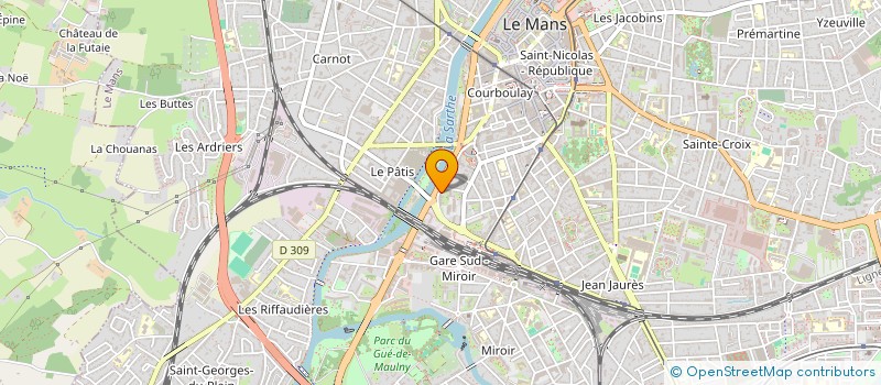 localisation de l'entreprise MONSIEUR THIERRY MAMPUYA TADI LEWA  LE MANS