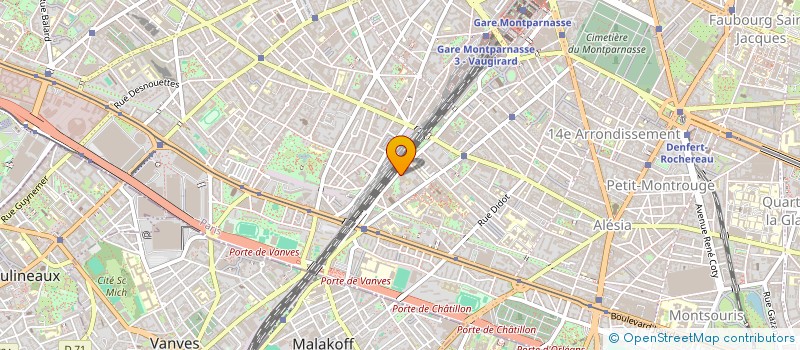 localisation de l'entreprise MONSIEUR THIERRY MANCEAU à PARIS
