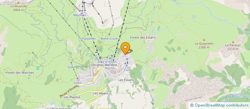 localisation de l'entreprise MONSIEUR THIERRY MANCEAU  ORCIERES