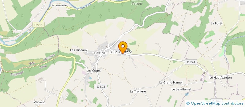 localisation de l'entreprise MONSIEUR THIERRY MANDEREAU à BERJOU